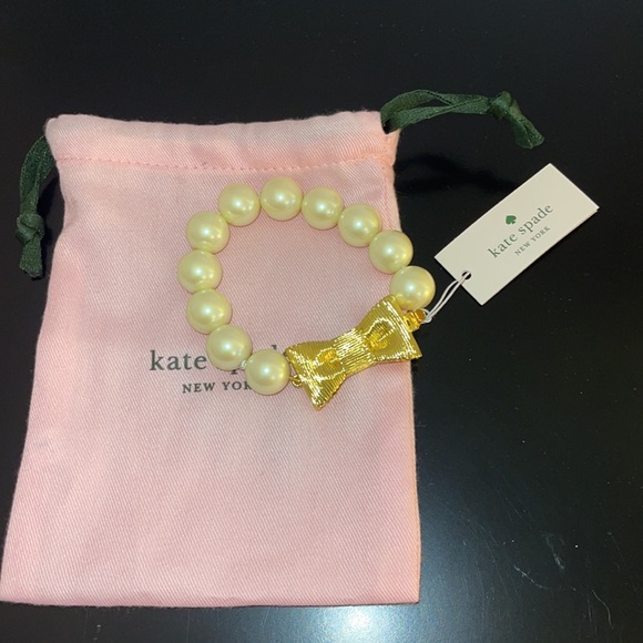 NWT Kate spade All Wrapped Up in Pearls Bracelet - Picture 3 of 3